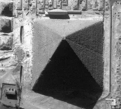 True dimensions of great 8 sided Pyramid of Giza