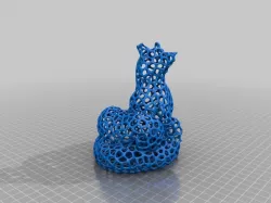 Voronoi Blink Fox