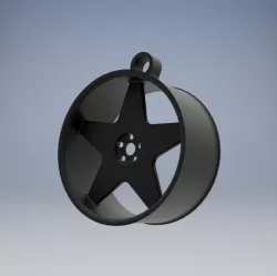 Wheel Keychain
