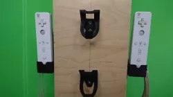 Wii controller holder -sideways