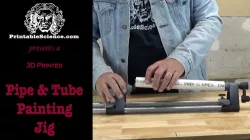 3D Printed Pipe & Tube Painting Jig