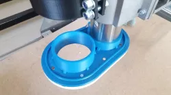 4 IN VAC HOSE / 80MM ROUTER - 3D Print Router Vacuum Shoe
