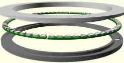 Adjustable 60 WS2812 LED ring / circle / clock holder