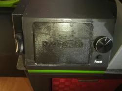 (Anet E10 / CR-10 / CR-10 clone) control box display cover with magnets