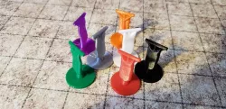 Banner Markers For Tabletop Games