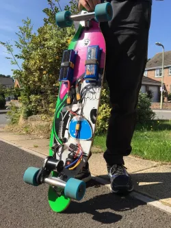 Bits for a DIY E-Skateboard