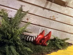 Bookmark - Dead Wicked Witch of the East from Oz story
