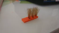 Brush for cleaning  Nozzle with the Start G-Code