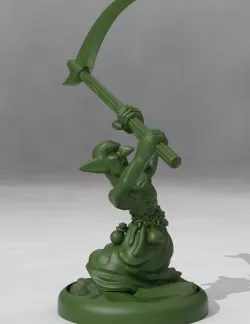 Buff Scythe Goblin