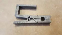Cabinet Clothespin Hook