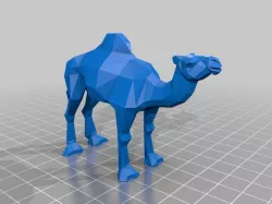 Camel low poly