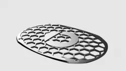 CAR SPEAKER cover logo Smart 