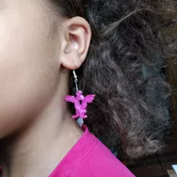 Cartoon Crow Earring (Kasimir)