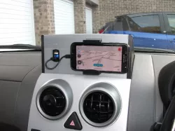 Complicated, Ugly, & Over-engineered Car Phone Holder for Ford Fusion UK