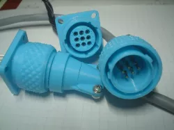 Connector mashup: Mil-spec M38999 and Molex 0/062 contacts