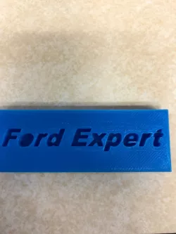 Custom Ford Block
