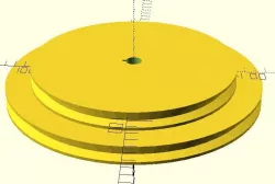 Customizable Step Pulley (Inches)