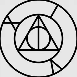 Deathly Hallows Clock