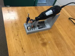 Dremel Stand w/ Bit organizer and Cord Wrap