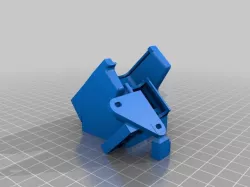 Ender-2 Fan Duct with LED and BL-touch