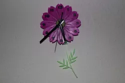 Flower clock
