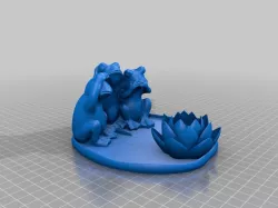 Frog phone stand