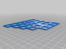 GH60 mechanical keyboard plate