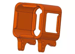 GoPro Session 5 adjustable pod for CrissCrossFPV drone frames (read description!!!)