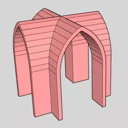Gothic Groin Vault