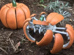 Halloween Pumpkin Spider Transformer