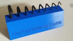 Hex key holder