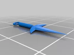 Hiraishin Kunai by Acheron Repaired STL Version