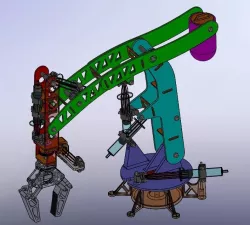 Hydraulic Robot Arm 6-Axis