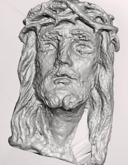 Jesus face + base