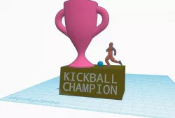 Kickball Champion Trophy