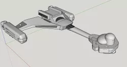 Klingon D6 1/1000