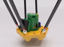 Kossel Mini Magnetic Ball Joint End Effector Upgrade V2