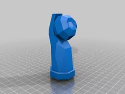 Low Poly Beldum - Separate Feet (Untested)
