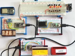 Magnetic/Suction Cup Breadboard Mount
