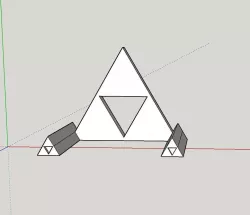 Master Sword Display Hanger