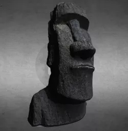 Moai, or mo‘ai