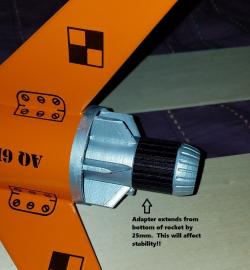 Motor Lock For Model Rockets model motor kit | Page 1 | STLFinder