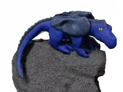 Modeling clay dragon 3D scan