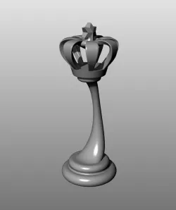 Modern Chess Set (low-res): King