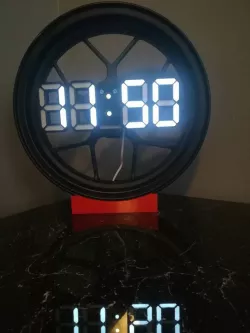 Motorcycle Wheel Clock
