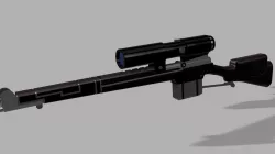 Observer's Rugged Enfield Laser Rifle