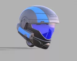 ODST Helmet High Quality Keychain