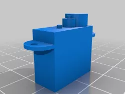 OpenSCAD 3.7G Microservo