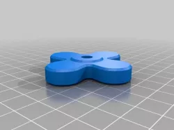 Parametric Jig Knob 1/4" Nut