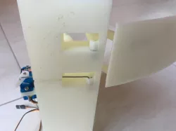 R2D2 charge port servo opening